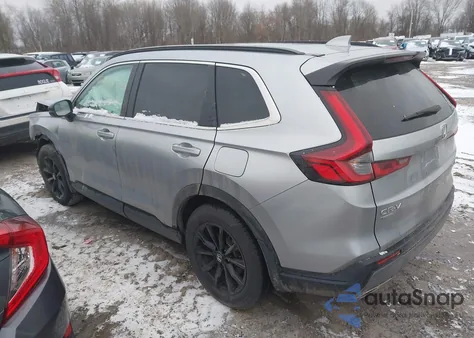 2025 Honda Cr-V Hybrid Sport z USA, uszkodzony, nr VIN 7FARS6H53SE092153